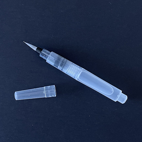 Een waterpenseel.