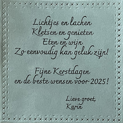 Verhit de labels
